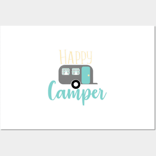 Happy Camper Posters and Art